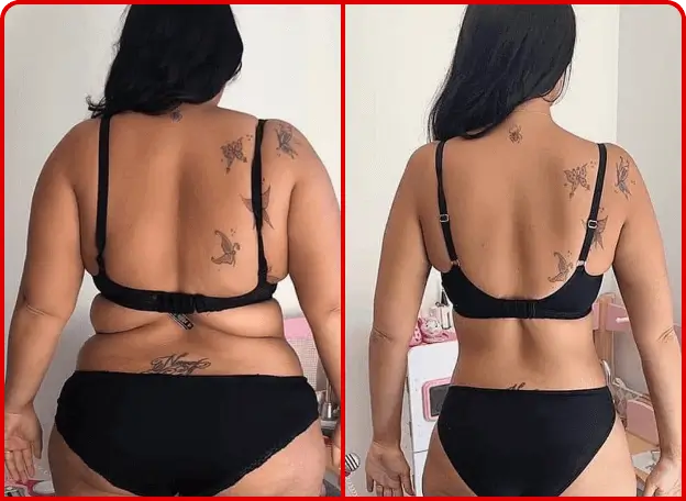 KetoVera before after belly fat loss real user photo